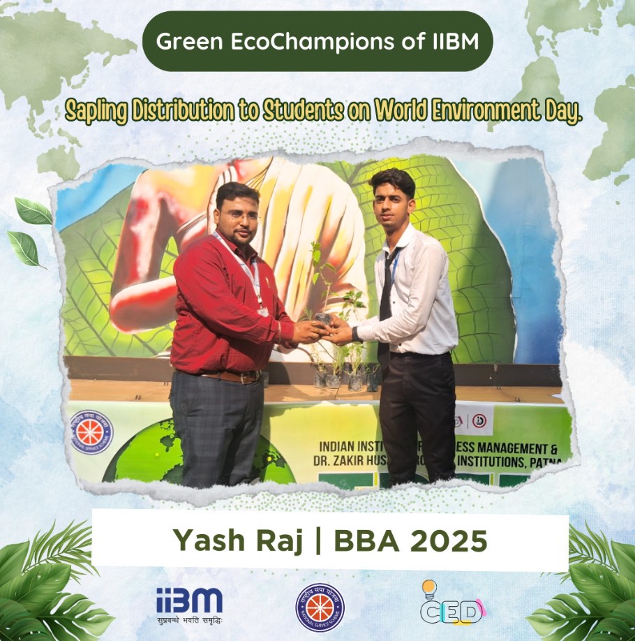 World Environment Day 2024 in IIBM Patna